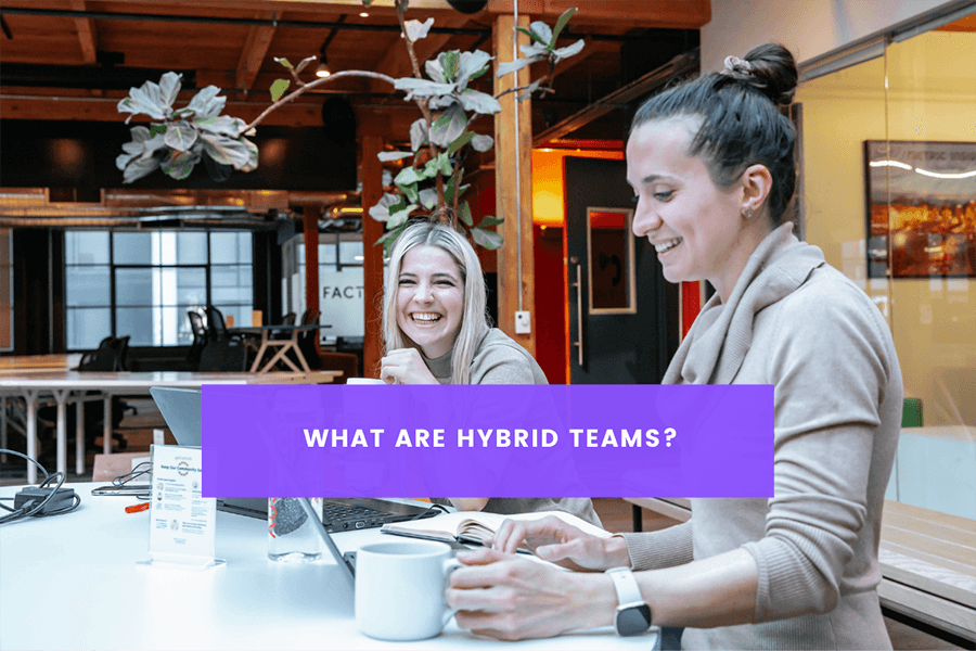 What are hybrid teams?
